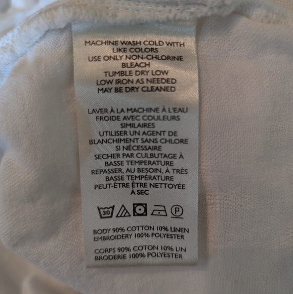 NWOT Free People Emory Embroidered Midi Dress in White and Red, Size XS - Picture 11 of 13